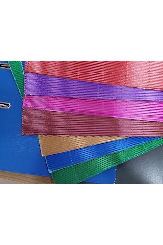 Vagon 50x70 Cm 10 Lu Metalik Oluklu Karton