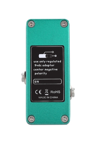 Yaozixa Elektro Gitar Buför Ve Güçlendirici Efekt Pedalı - Tam Metal Kasa, Temiz Tonda Güç Artırma, Doğru Bypass, Tek Düğme Kontrolü