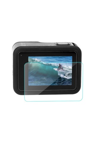 Ayex Hero 8 Temperli Cam Ekran Koruyucu Gopro Hero 8 Uyumlu
