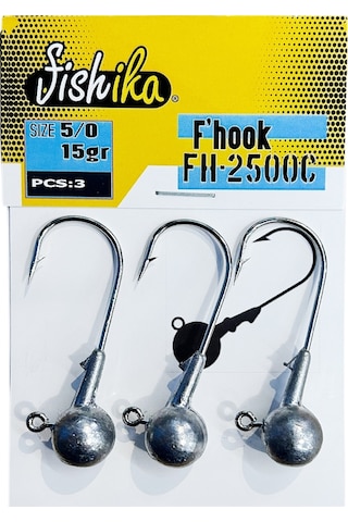Fishika 2500 5/0 15gr Jig Head