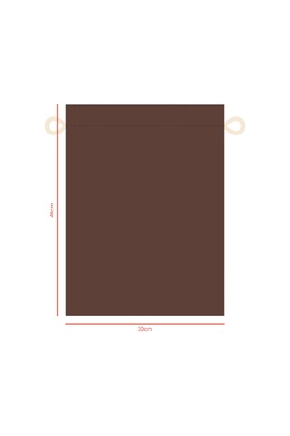 Baghashtag Kahverengi Bez Kese 30 Cm X 40 Cm Çok renkli