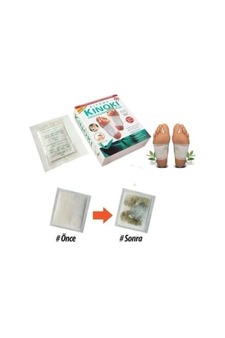 Kinoki Toksin Atıcı Ayak Bandı 10'lu