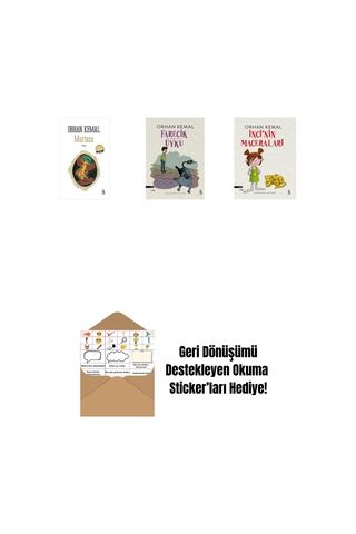 Murtaza Midi Boy + Farecik Uyku + İnci'nin Maceraları + Okuma Sticker'ları