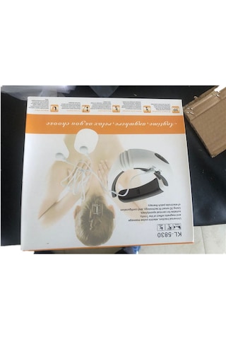 Teltree Akıllı Boyun Masaj Aleti, Elektromanyetik Terapi İle Çok Fonksiyonlu Boyun Koruma Cihazı, Beyaz, 5830 Pil Modeli Beyaz