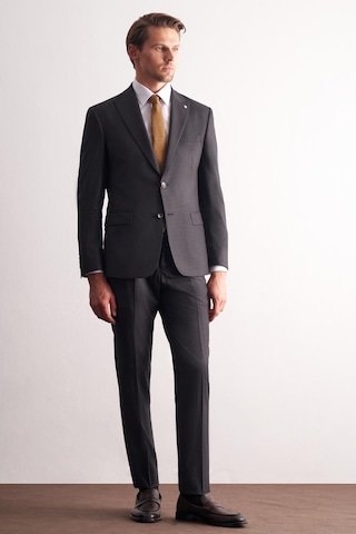 İmza Antrasit Kırlangıç Yaka Kendinden Desenli Esnek Bel Slim Fit 6 Drop Takım Elbise 1001255167 Antrasit