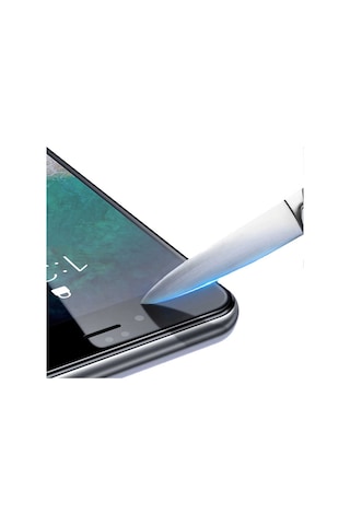 Kilifone - Apple Uyumlu iPhone 6 - Ekran Koruyucu Davin 5d Cam Koruma - Beyaz