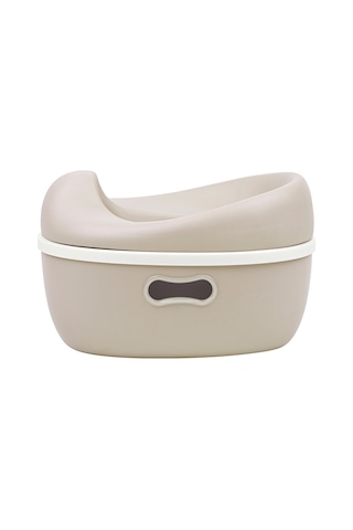 Nattou Potty Care 3 İn 1 Lazımlık Oturak Ve Tuvalet Adaptörü - Bej Bej