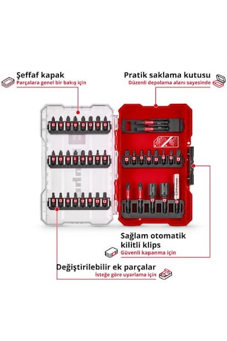 Einhell M-CASE 39 Parça Bits Uç Seti - 49109210