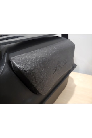 Maxem SL45 L Siyah Çanta Full Siyah Reflektörlü (Sırtlık+Üstbagaj)