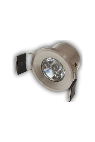 5 Adet Cata Ct 5270 Yıldız 1.5w Sıva Altı Led Spot Satin Kasa Beyaz Işık 6400k Saten