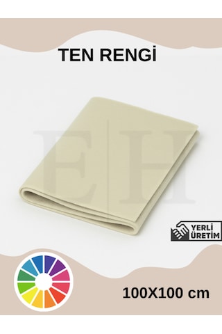 Ten Rengi Metrelik Ince Keçe Kumaş Keçe 1 Mm Aktivite Keçesi Renkli Keçe 1 Metre 100 Cm X 100 Cm