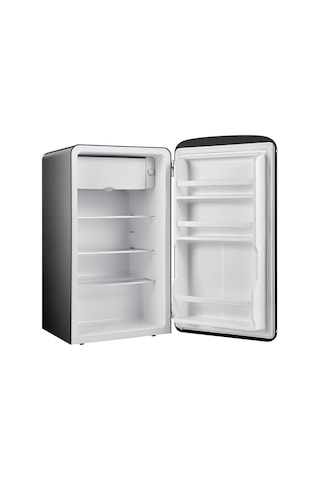 Dijitsu DB120RBL Retro 93 L Tek Kapılı Mini Buzdolabı Siyah