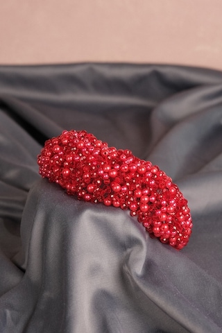 FdayAksesuar En Güzel Gelinlere Özel Leal Bombeli Boncuklu Gelin Saç Aksesuarı FRDY31690