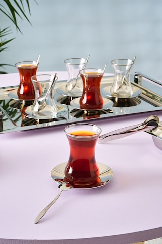 Karaca  Jamıe 40 Parça Çay Seti Platin