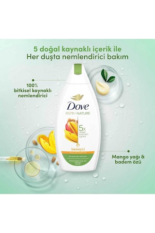 Care By Nature Nemlendirici Duş Jeli Mango Yağı & Badem Özü 450 Ml X3 Diğer