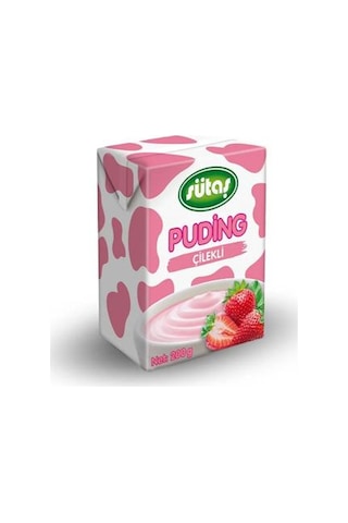Sütaş Çilekli Puding 200 G