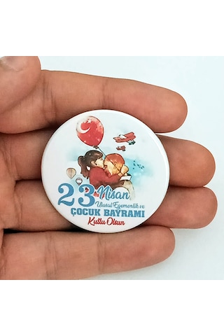 20 Adet - 23 Nisan Öğrenci Rozeti Model 2