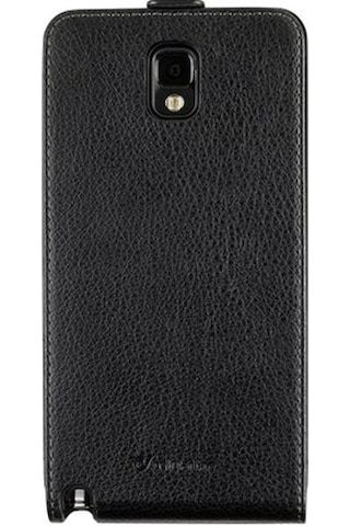 Cellular Line N9000 Galaxy Note 3 İle Uyumlu Flap Essential Mıknatıslı Deri Kılıf Siyah Flapessennote3bk