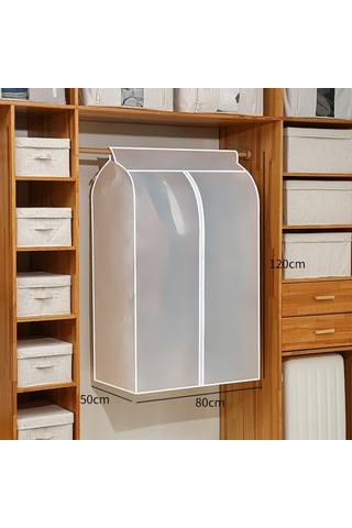 50 80 120 Yüksek Askılı Cep, Şeffaf Ve Yıkanabilir ŞEFFAF