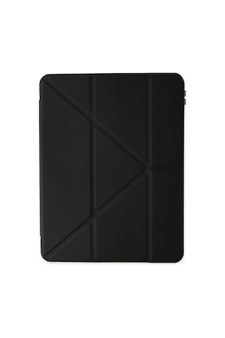 Northcity Mars Kılıf Kalemlikli Siyah Apple Uyumlu iPad Pro 12.9 2021 Tablet Kılıfı - Katlanabilir Stand Ve Tam Koruma