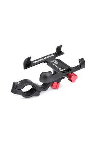 360 Döndür Kartal Pençesi Biyonik Bisiklet Telefon Tutucu Dağı Alüminyum Bisiklet Motosiklet Gidon Cep Telefonu Standı Braketi Siyah Siyah