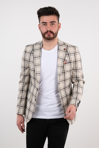 Sir Kareli Regular Fit Erkek Tek Ceket(434102389)