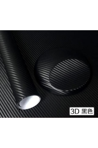 3D Karbon Folyo Siyah Hava Kanallı 3D Karbon Folyo Siyah Hava Kanallı