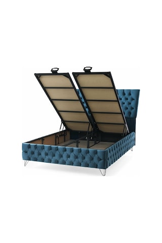 Alpha Ultra Ortopedik Antialerjik 34cm 180 200 Yatak-baza-başlık Seti 180 x 200