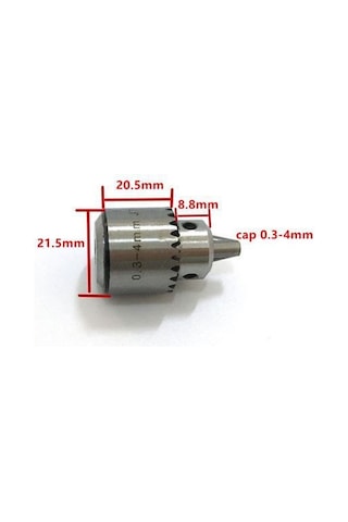 5 Mm Motor Miline Uygun El Matkabı Konik Mandren O.3Mm-4Mm