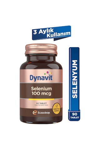 Dynavit Selenium 100 Mcg 90 Tablet