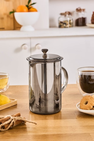 Karaca Alina French Press Gri 800 Ml Gri