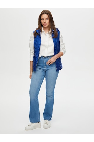 Patch Cep Detaylı Kapişonlu Kapitone Yelek S25kyl003 Us25kyl00320 Lacivert