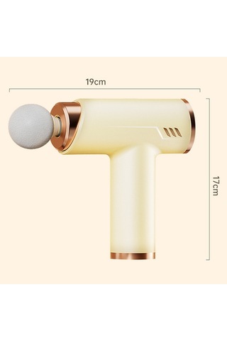 Sones Lcd Değişken Frekanslı Sessiz Fasya Tabancası Yüksek Frekanslı Titreşimli Kas Gevşeme Masaj Aleti Haki