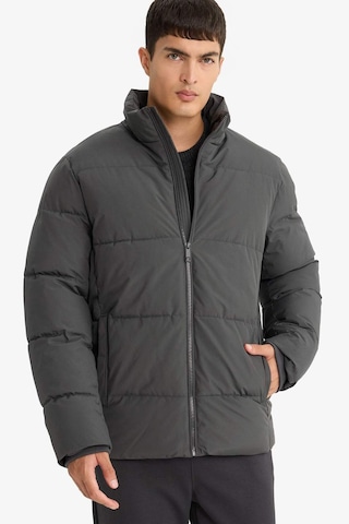 Defacto Su İtici Regular Fit Dik Yaka Fermuarlı Cepli Mont E9991ax25wnar104 Antrasit-ar104