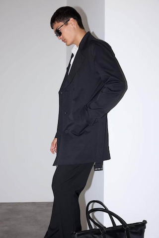 Defacto Slim Fit Dar Kesim Kemerli Düğmeli Trençkot D5528ax25aubk27 Siyah
