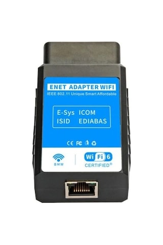 Bmw Enet Wifi & Ethernet Obd2 Adaptörü F/g/ı Serisi Kodlama, Gizli Özellik Açma Ve Arıza Tespit Ci
