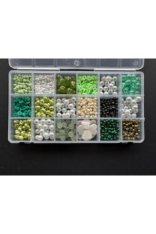 18 Gözlü Yeşil Renk Hobi Yapım Seti