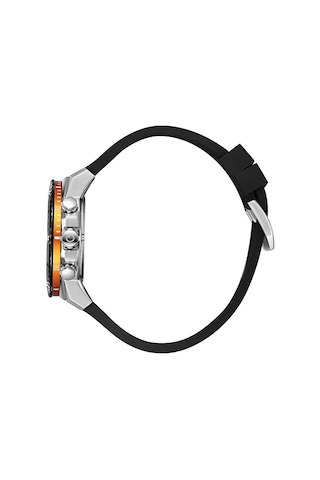 Quantum Hng1232.371 Quartz Silikon Siyah 43 Mm 10 Atm Erkek Kol Saati Gri