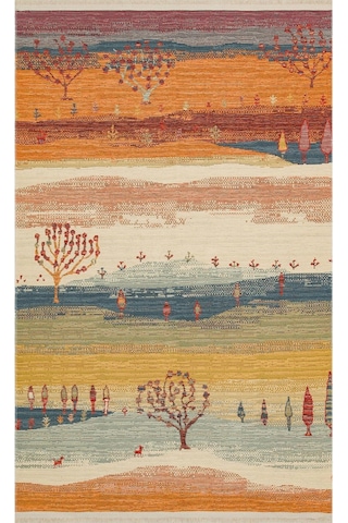 Eko Halı Nomad Kilim Nmd 12 Terra Yıkanabilir Kilim Çok Renkli