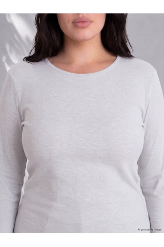 Lcw Curve Lacivert Büyük Beden Kadın Body 2'li