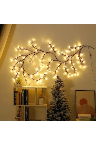 Xindoker Usb Led Dalış Aydınlatması 72 Led Işıklı Ip45 Duvar Dekorasyonu Oda Ambiyans Lambası 180cm Diğer