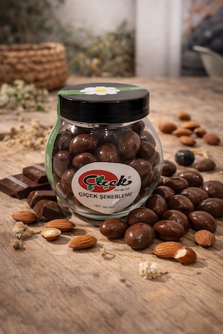 Bademli Sütlü Çikolata Draje 100 Gr