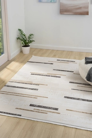 Seyran Halı Lima 0559 Gri Akrilik Makine Halısı