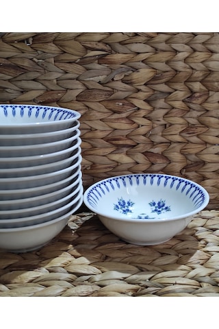 Güral Porselen Ada 14 Cm Küçük 12 Adet Çorba Kase