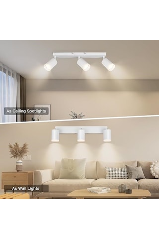 Riolight Modern Beyaz Hareketli Başlık Giyinme Odası,mutfak,cafe,salon İçin Gün Işığı Spot Beyaz Riolight Modern Beyaz Hareketli Başlık Giyinme Odası,mutfak,cafe,salon İçin Gün Işığı Spot Beyaz