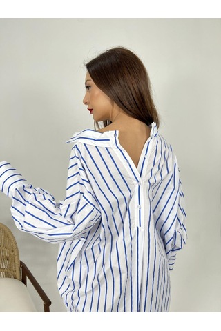 5216 Gömlek-baltimore Çizgili Altın