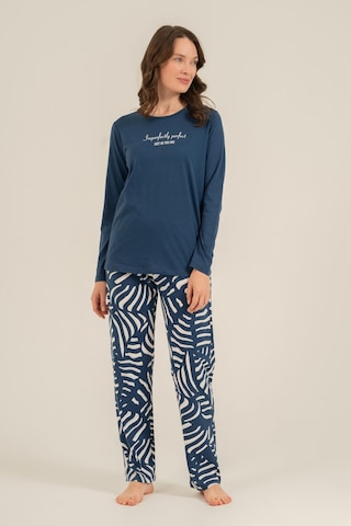 Arnetta Kadın Lacivert Uzun Kol Pijama Takım Ar3764-s-v1 Ar3764-s-v1