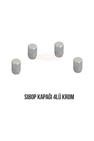 Metal Sibop Kapağı Gümüş Krom