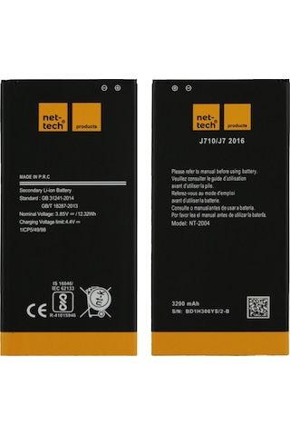 Teknonet Samsung Galaxy J710 J7 2016 Uyumlu 3200 Mah Batarya