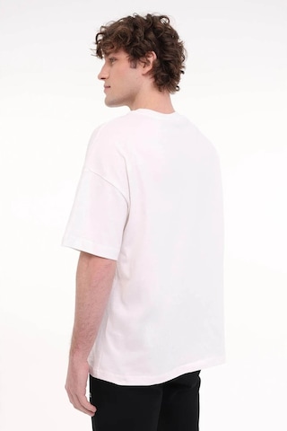 Lumberjack Mb Ssros 11hs113 6fx Kırık Beyaz Erkek T-shirt A102064506